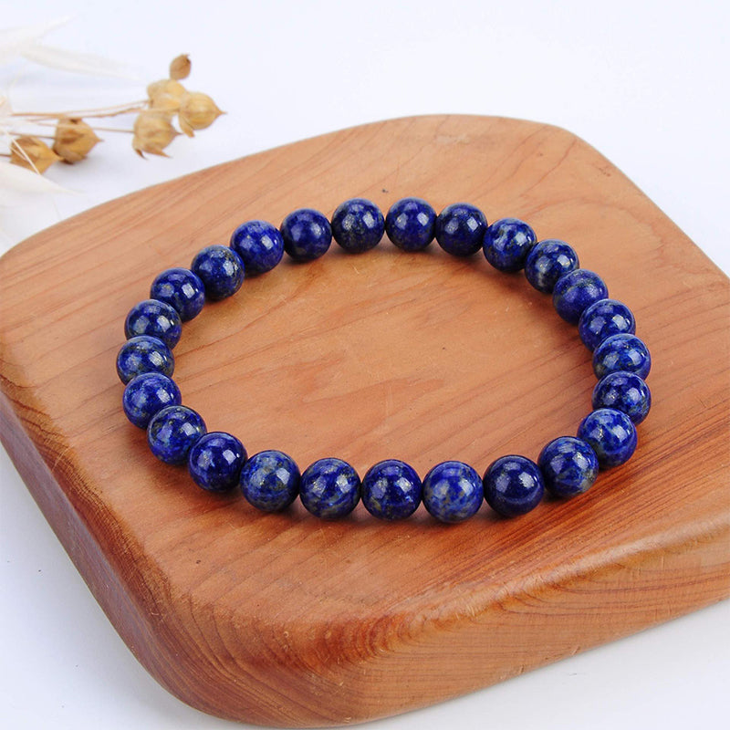 Lapis Lazuli Bead Bracelet