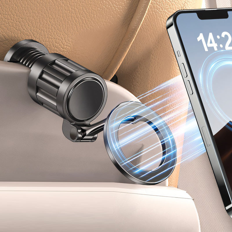 Magnetic foldable phone holder