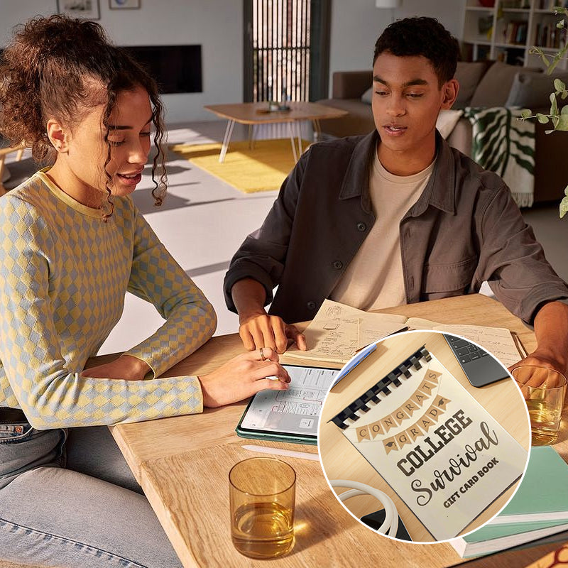 👩🎓🎁College Survival Gift Card Book