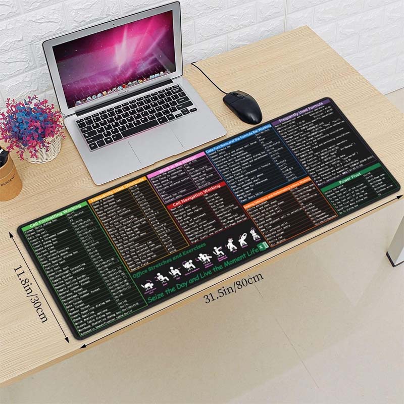 Excel Keyboard Shortcut Mouse Pad