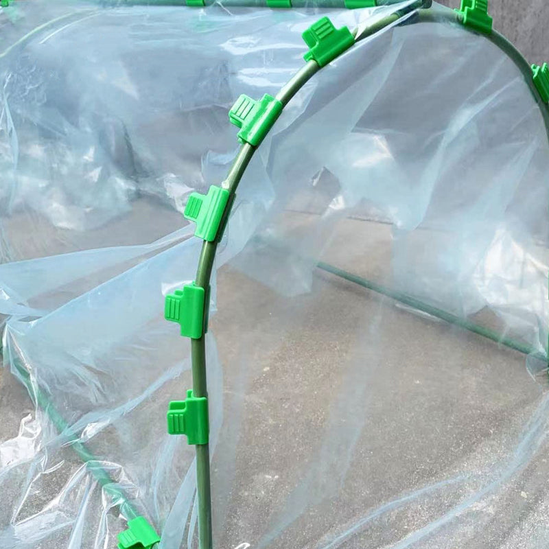 Kraftiga miniväxthusklämmor