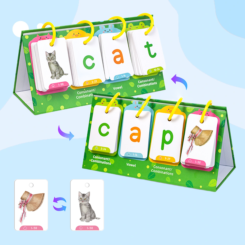 Random Detail Color&Shape Word Building Desktop Toy