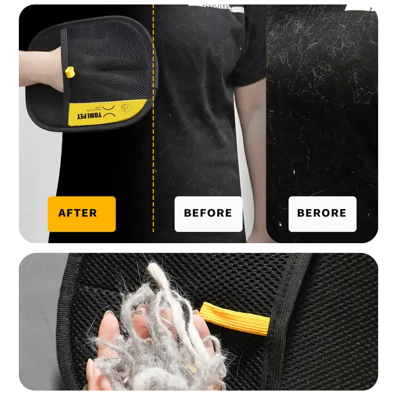Electrostatic Pet Hair Removal Gloves
