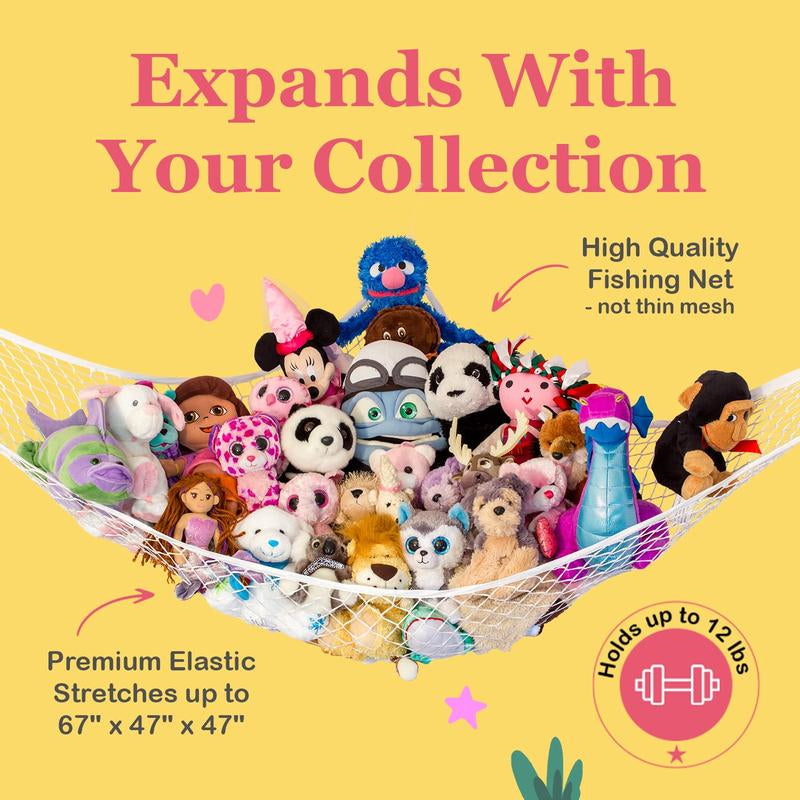 Hollow Out Design Toy Storage Hammock