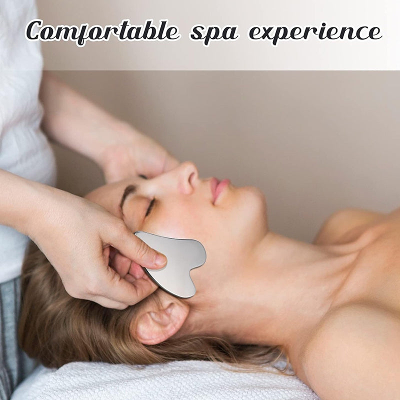Premium Stainless Steel Gua Sha Facial Tool