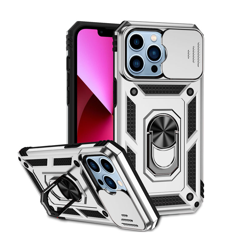 Magnetisk bilfinger Ring 3-i-1-telefonväska