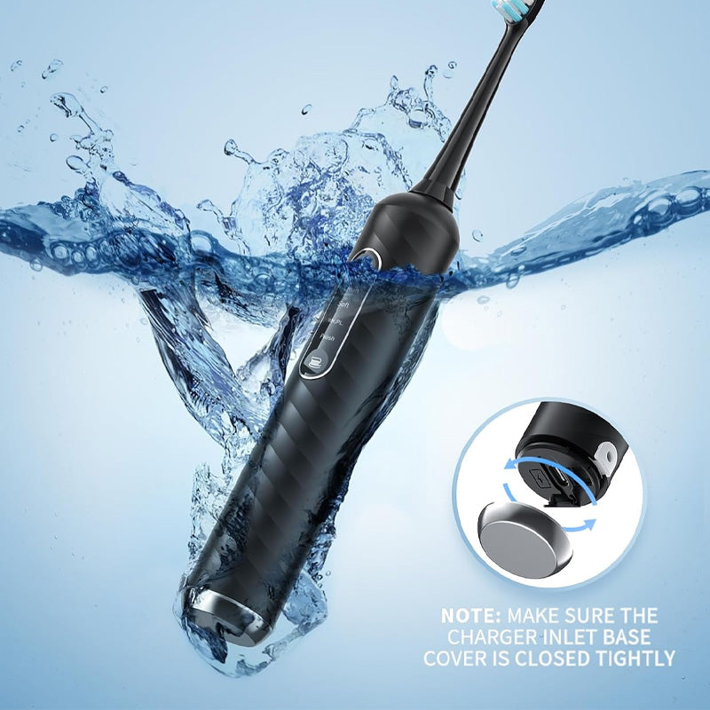 Electric Toothbrush with Water Flosser