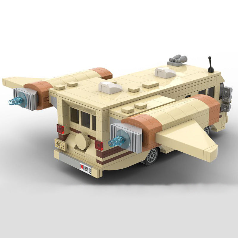 Eagle-5 Spaceship Building Block Set