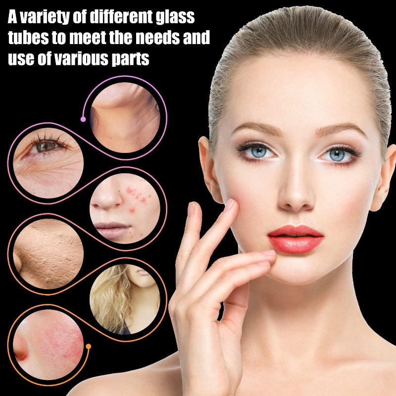 Portable Skin Therapy Machine with 6 Neon & Argon Wands