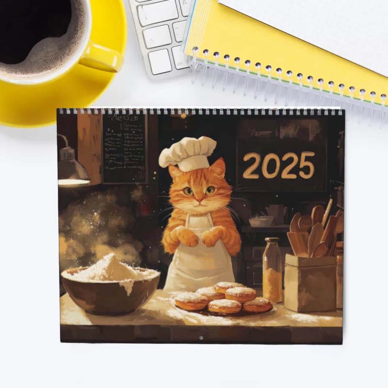 Kattkök kalender 2025