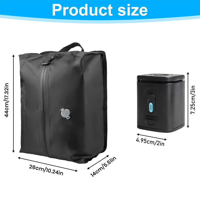 Vacuum Bags for Travel with Wireless Vacuum Pump