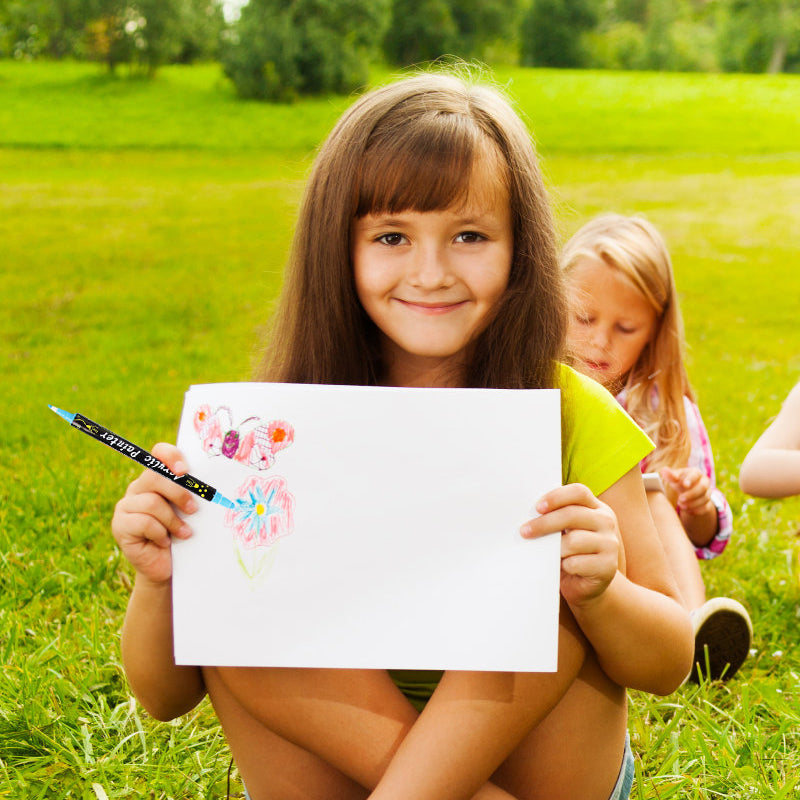 Akrylfärgsmarkör (12/24/36 färger)