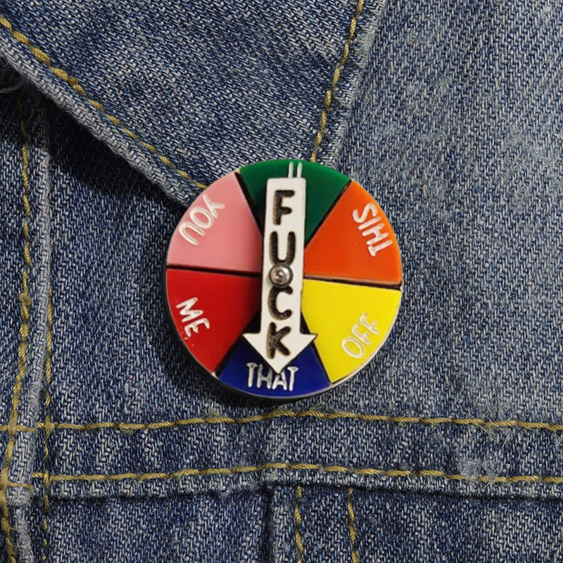 Spinner Magnet Brosch