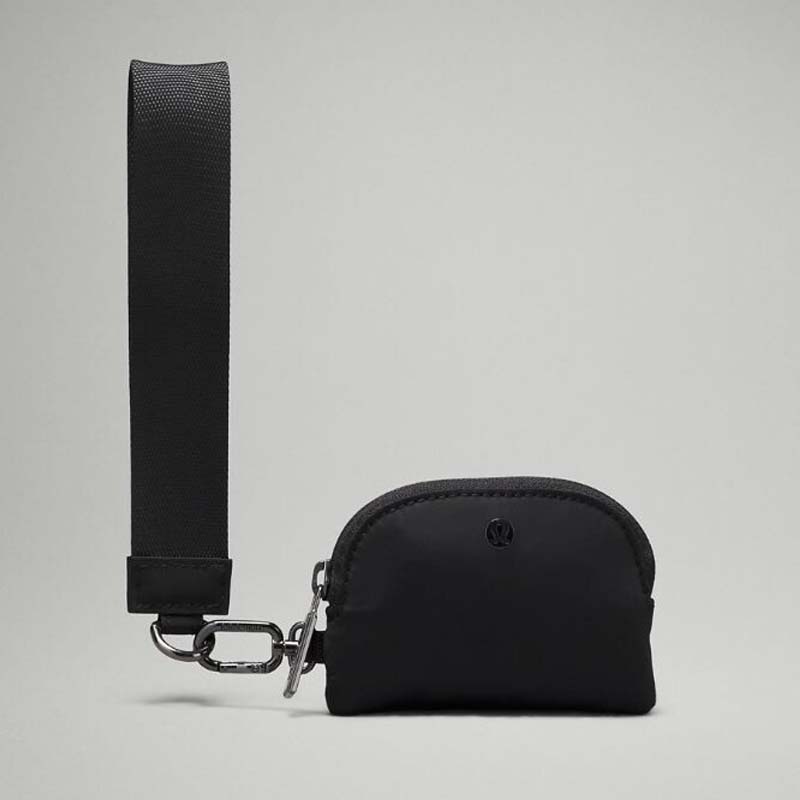 Mini Zip Around Wristlet Wallet for Women