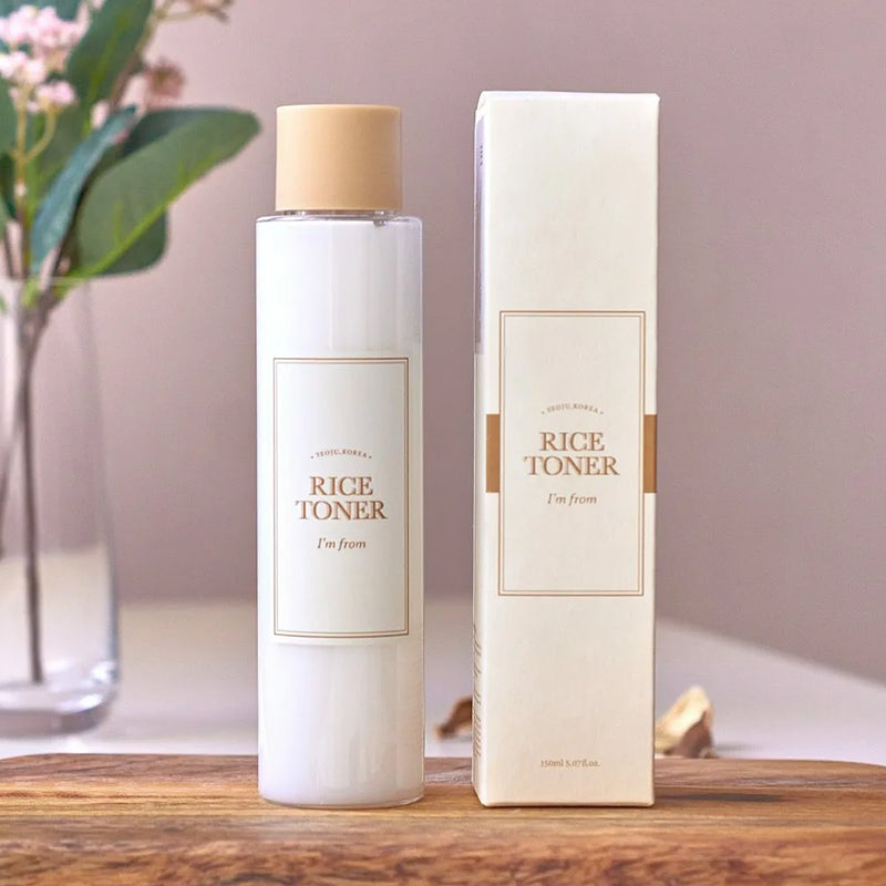 Rice Toner, 77.78% Rice Extract