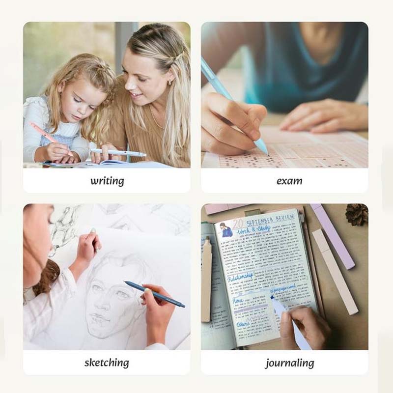 Morandi brevpappersset med stor kapacitet