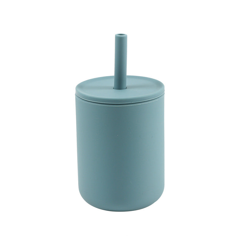 Silicone Baby Cups With Straws and Lids