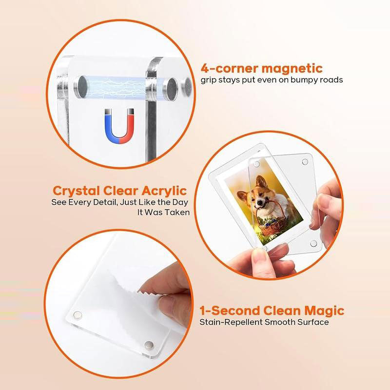 Car Sunshade Photo Frame Clip