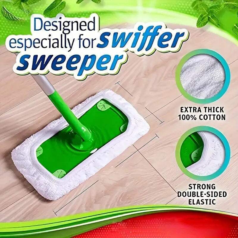 Reusable Mop Pads for Swiffer Sweeper Mop