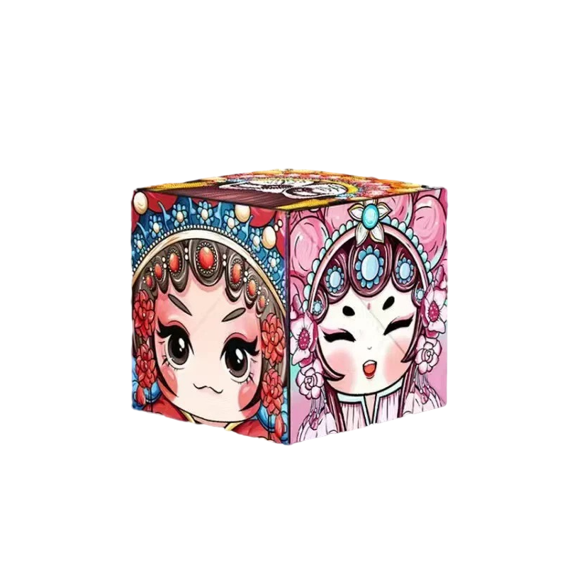 Formskiftande magnetisk magisk kub