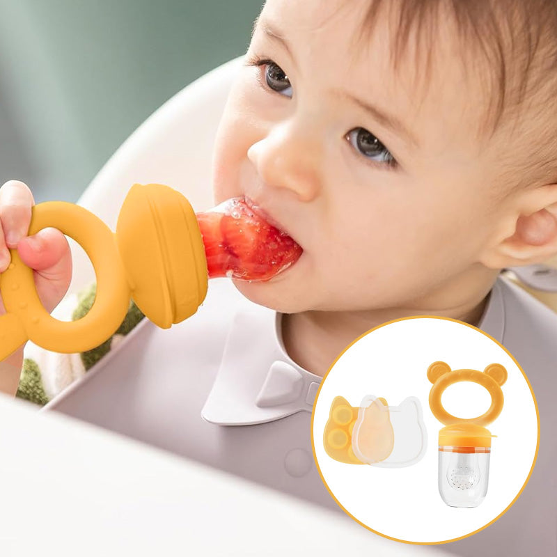 Baby Food Fruit Feeder & Breastmilk Popsicle Mold Set