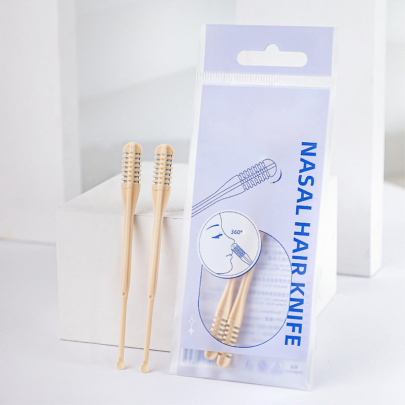 Handheld 360° Rotating Nose Hair Removal with Ear Picker