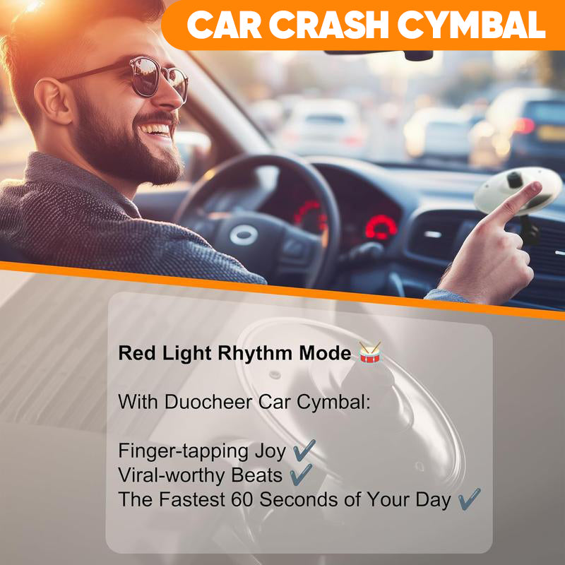 Car Air Vent Cymbal Crash Drum