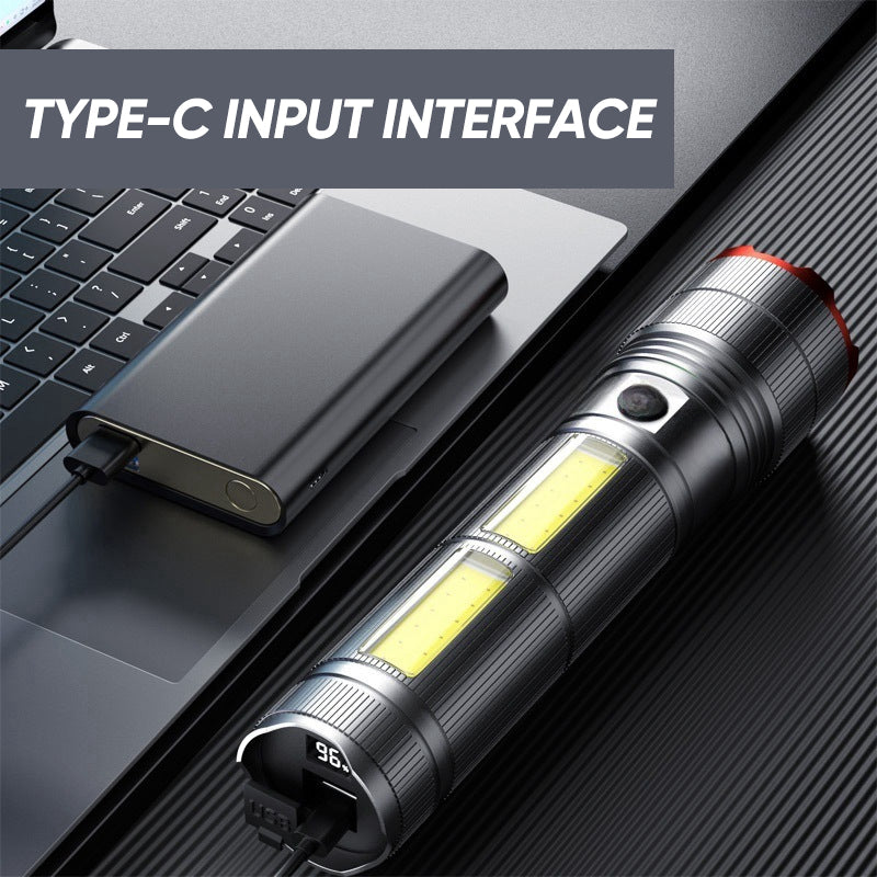 Super Bright LED Rechargeable Flashlight