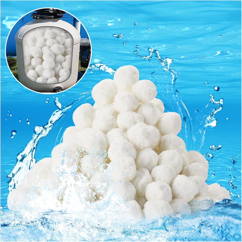 Pool filter balls