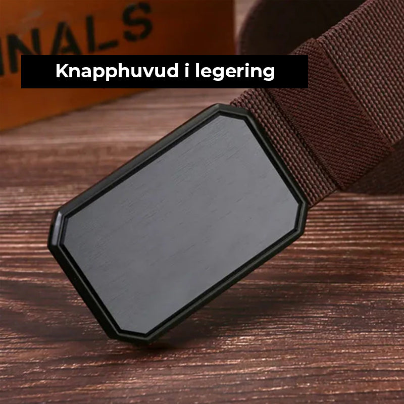 Herrbälte med magnetspänne