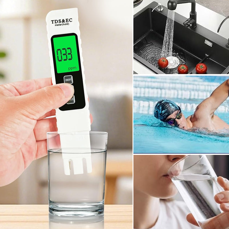 Digital Water Quality Tester for TDS, EC and Temperature