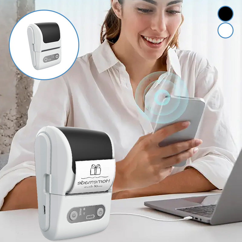 Portable Bluetooth Label Printer