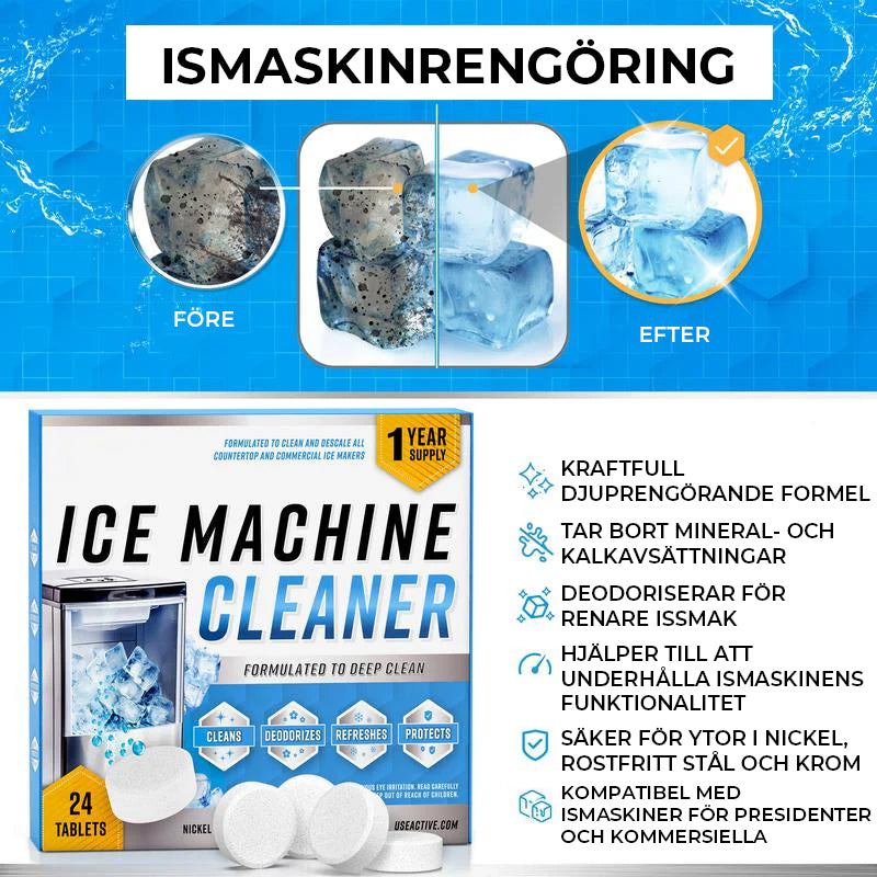 Ismaskinrengöring Avkalkningsmaskin