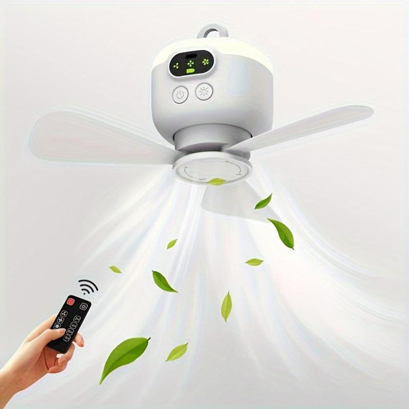 Portable Rechargeable Ceiling Fan