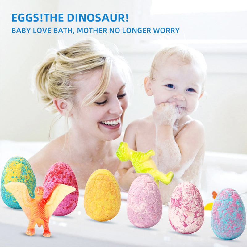 Kids Dinosaur Egg Bath Bombs