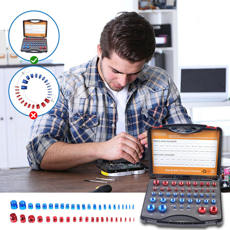 Aluminum Thread Inspection Tool