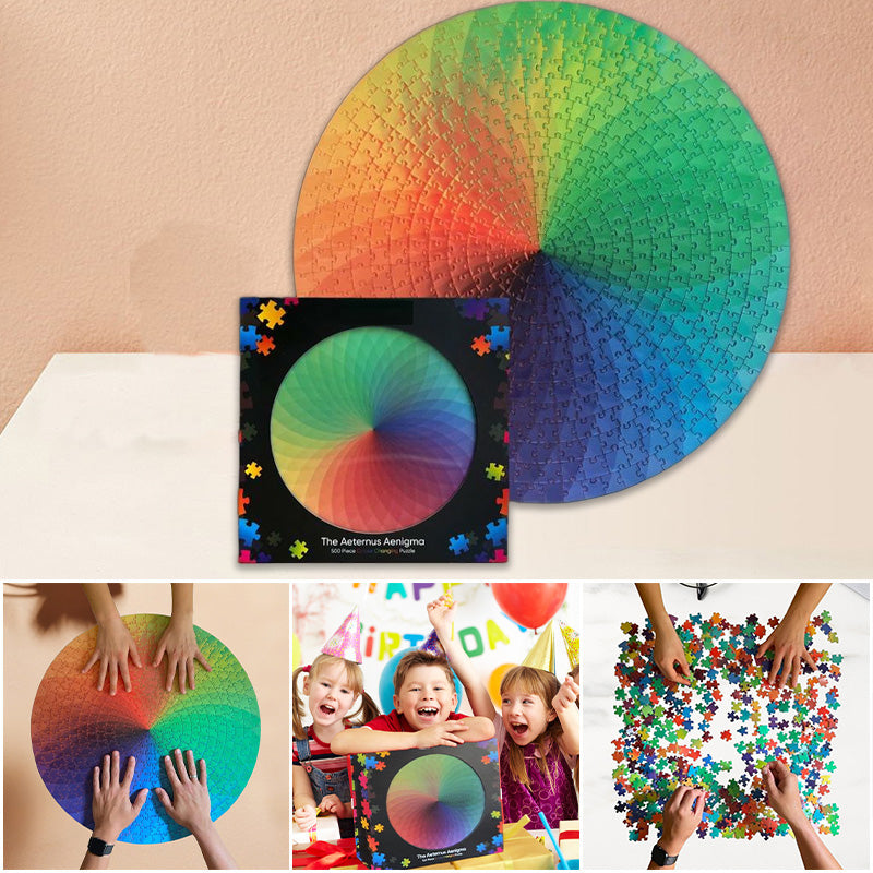 Color-Changing Puzzle – 500 Pieces