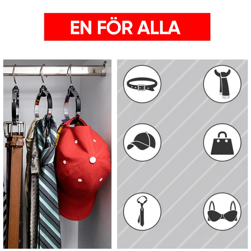 Mångsidig garderobshängare