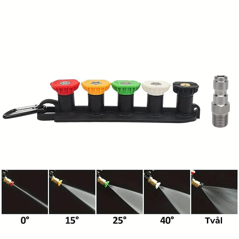 Högtryckstvätt-set för graffiti