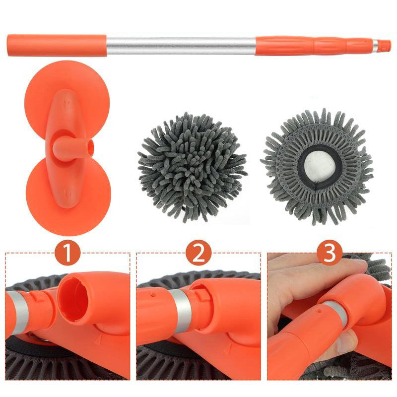 360° Rotating Long Handle Car Wash Brush