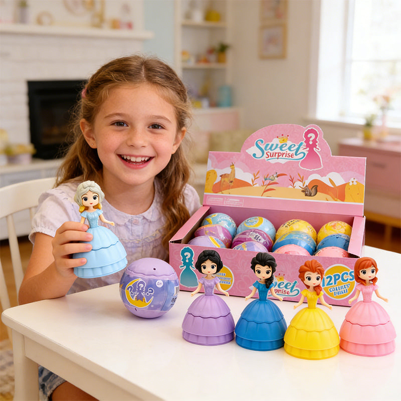 DIY Princess Surprise Egg Playset