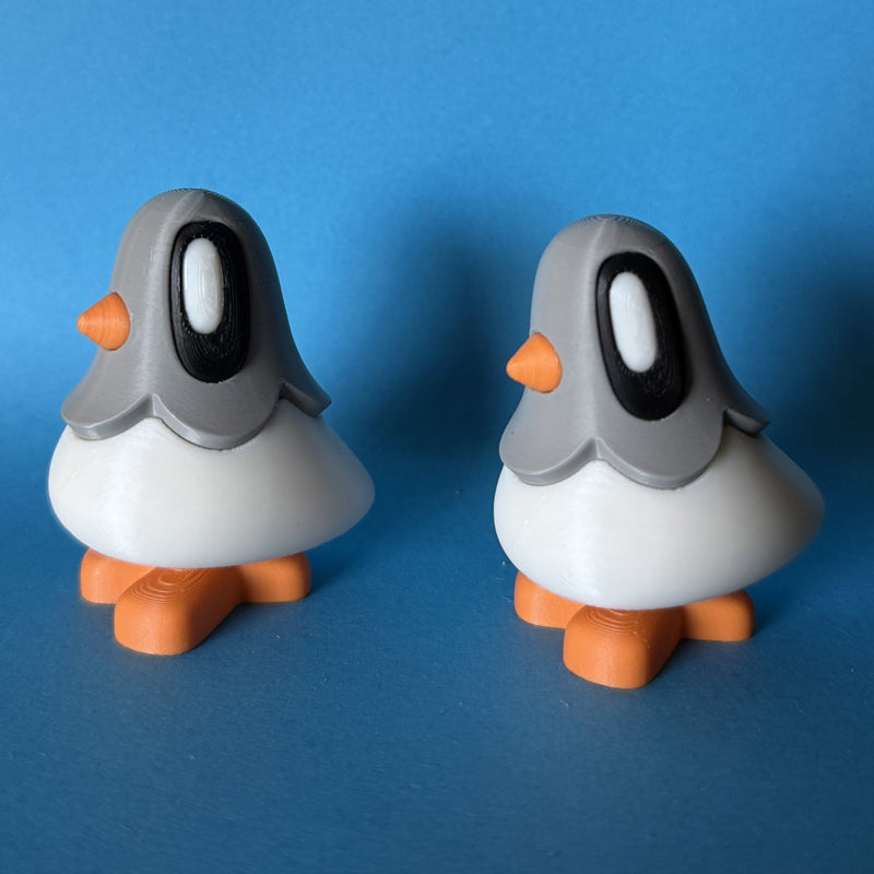 Mini Secret Note Carrier Pigeons with Magnetic Feet