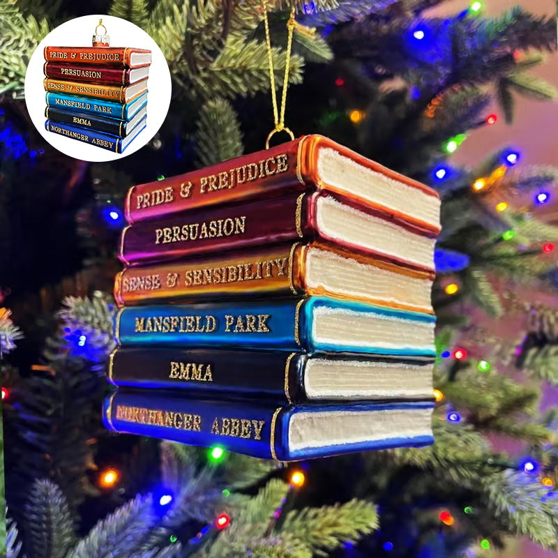 Jane Austen Christmas Tree Ornament
