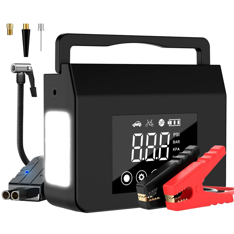 Powerful Car Jump Starter & Inflator