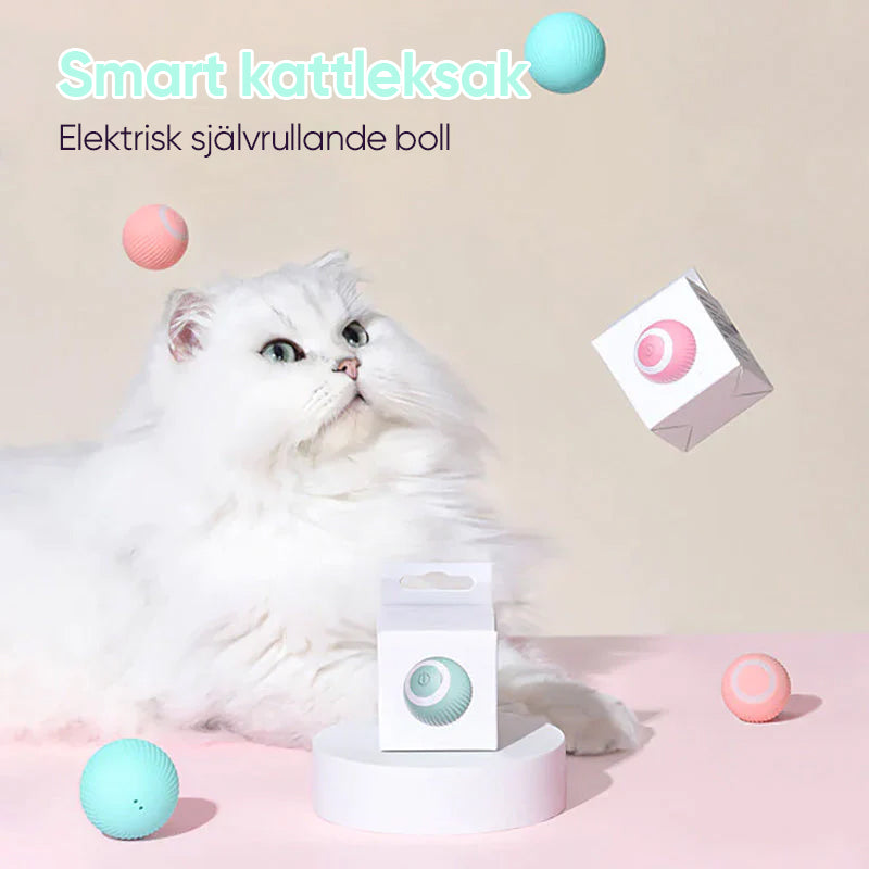 【STORT UTFÖRSÄLJNING】Smart Cat Interaktiva Bollleksaker