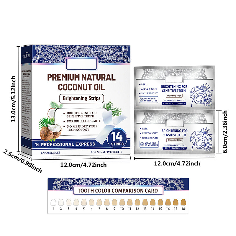 Coconut Mint Whitening Strips