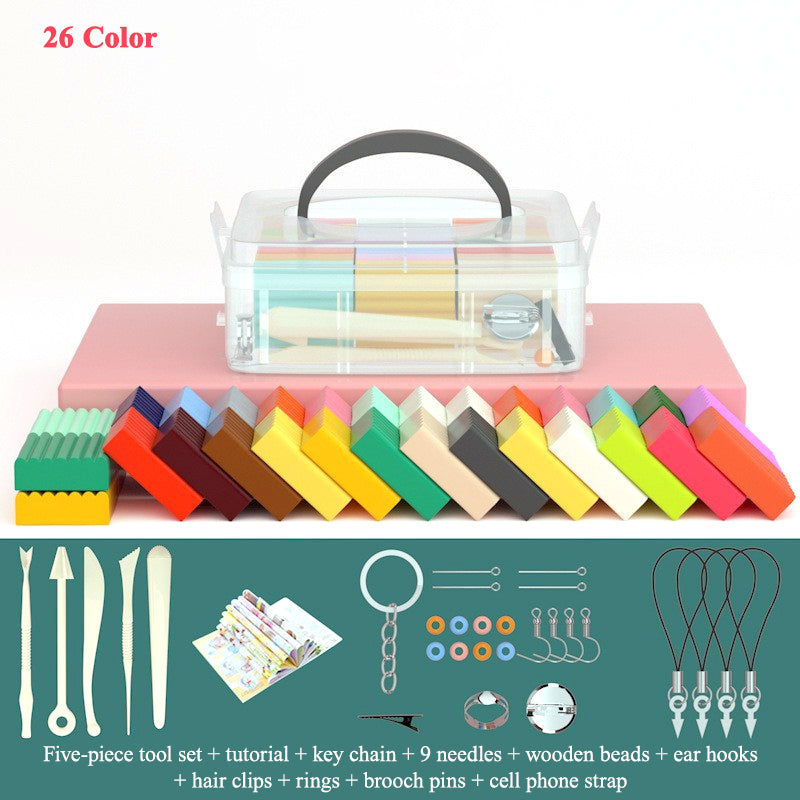 Polymer Clay, Modeling Kit with Clay Sculpting Tools and Accessories