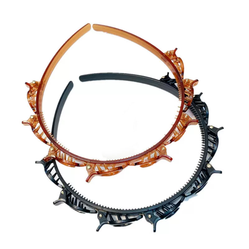 Hårband med luggklämma