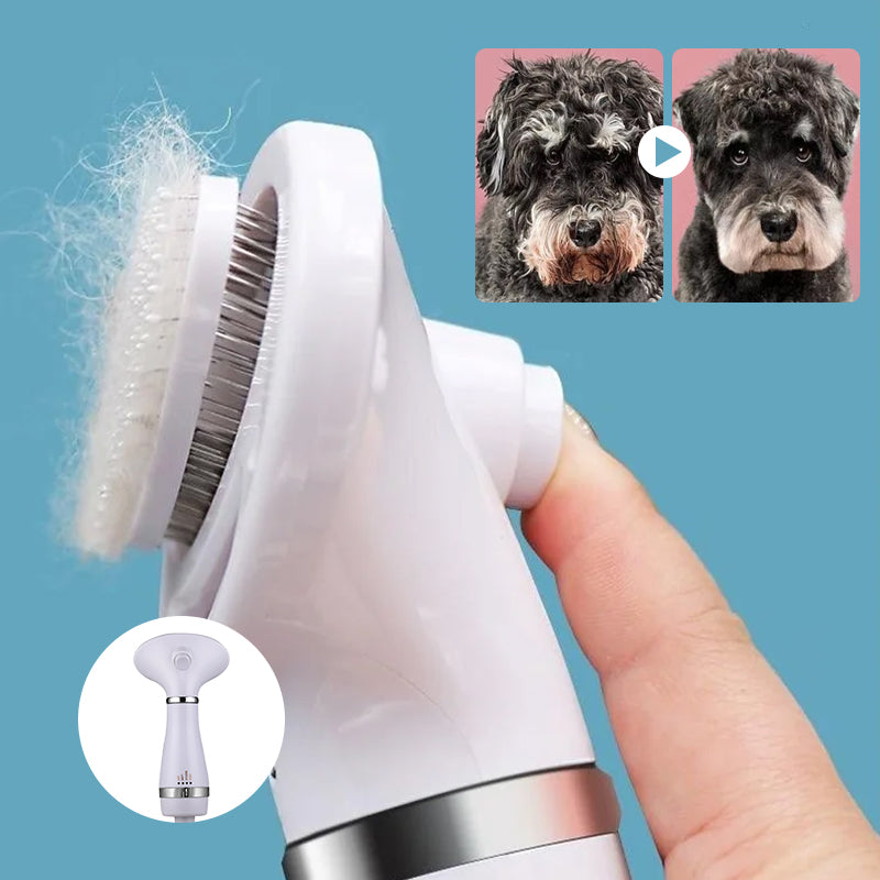 Pet Hair Dryer Brush
