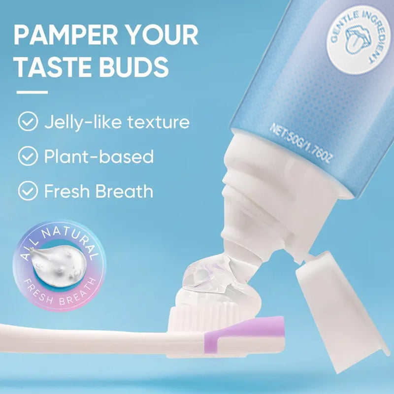 Tongue Cleaning Gel & Brush Bundle for Refreshing Oral Care